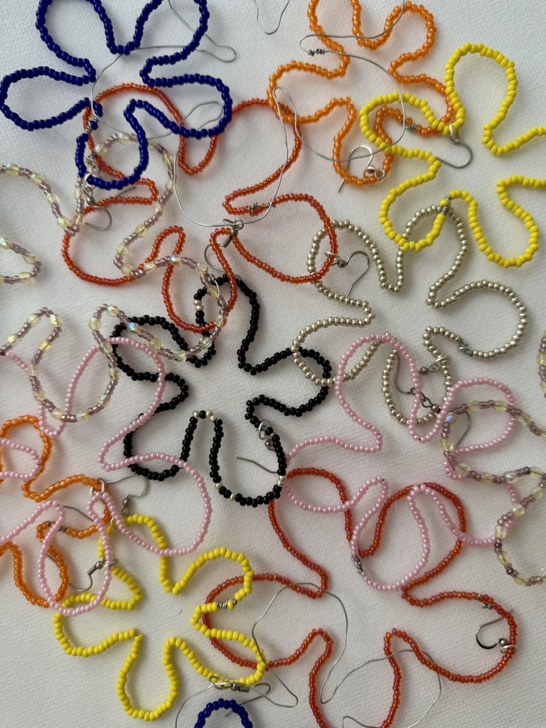 Boucle d'oreilles en fleur - CUSTOM