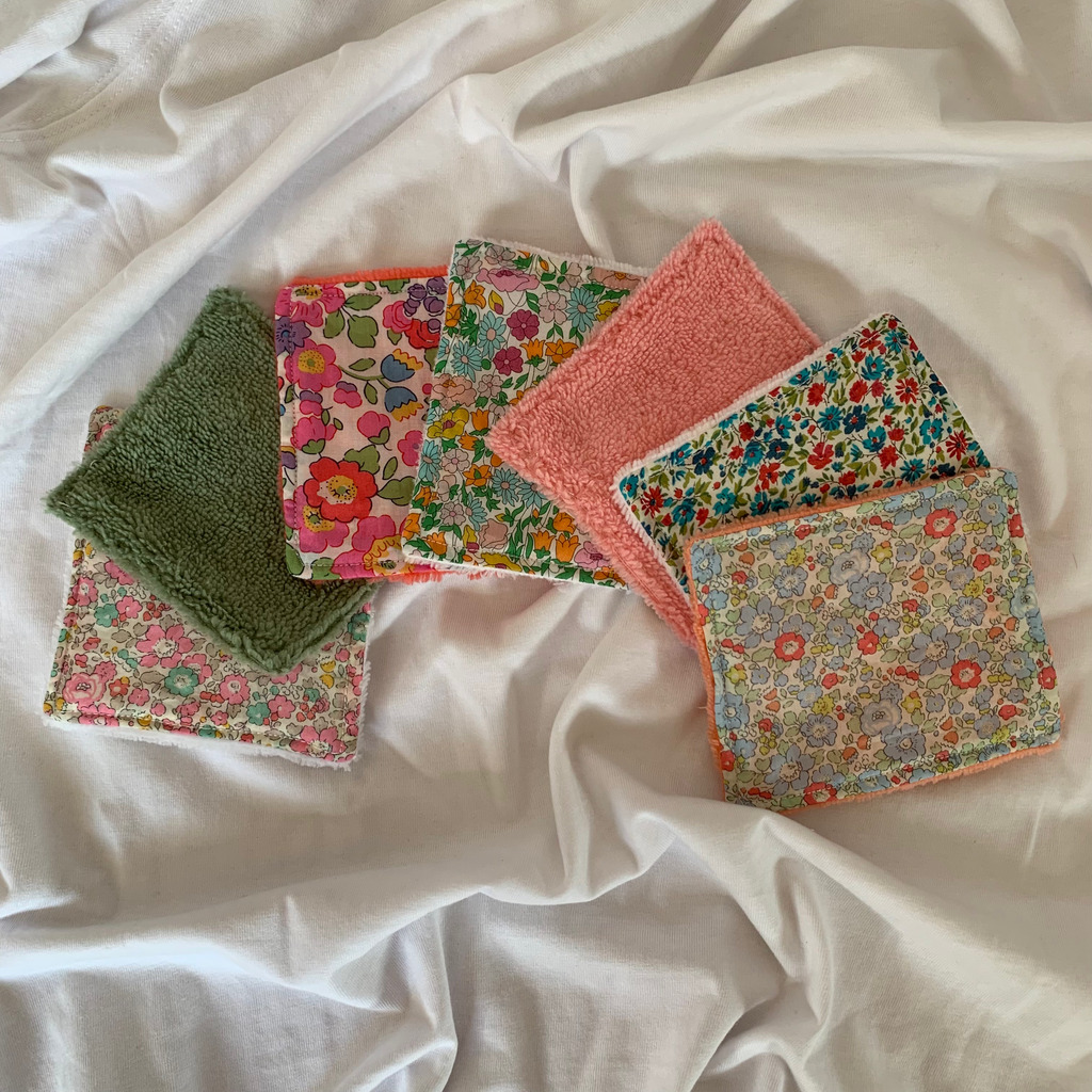 Lingettes démaquillantes réutilisables - CUSTOM