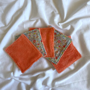 Lingettes démaquillantes réutilisables Liberty