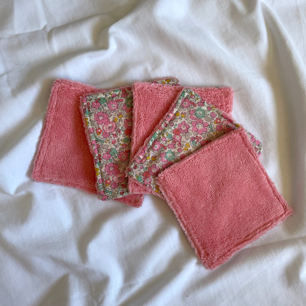 Lingettes démaquillantes réutilisables Liberty